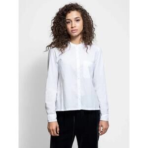 Xirena Womens *In CREAM* Graycen Cotton Button Down Blouse Top XS